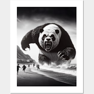 "Pandadoom": Beachfront Nightmare Posters and Art